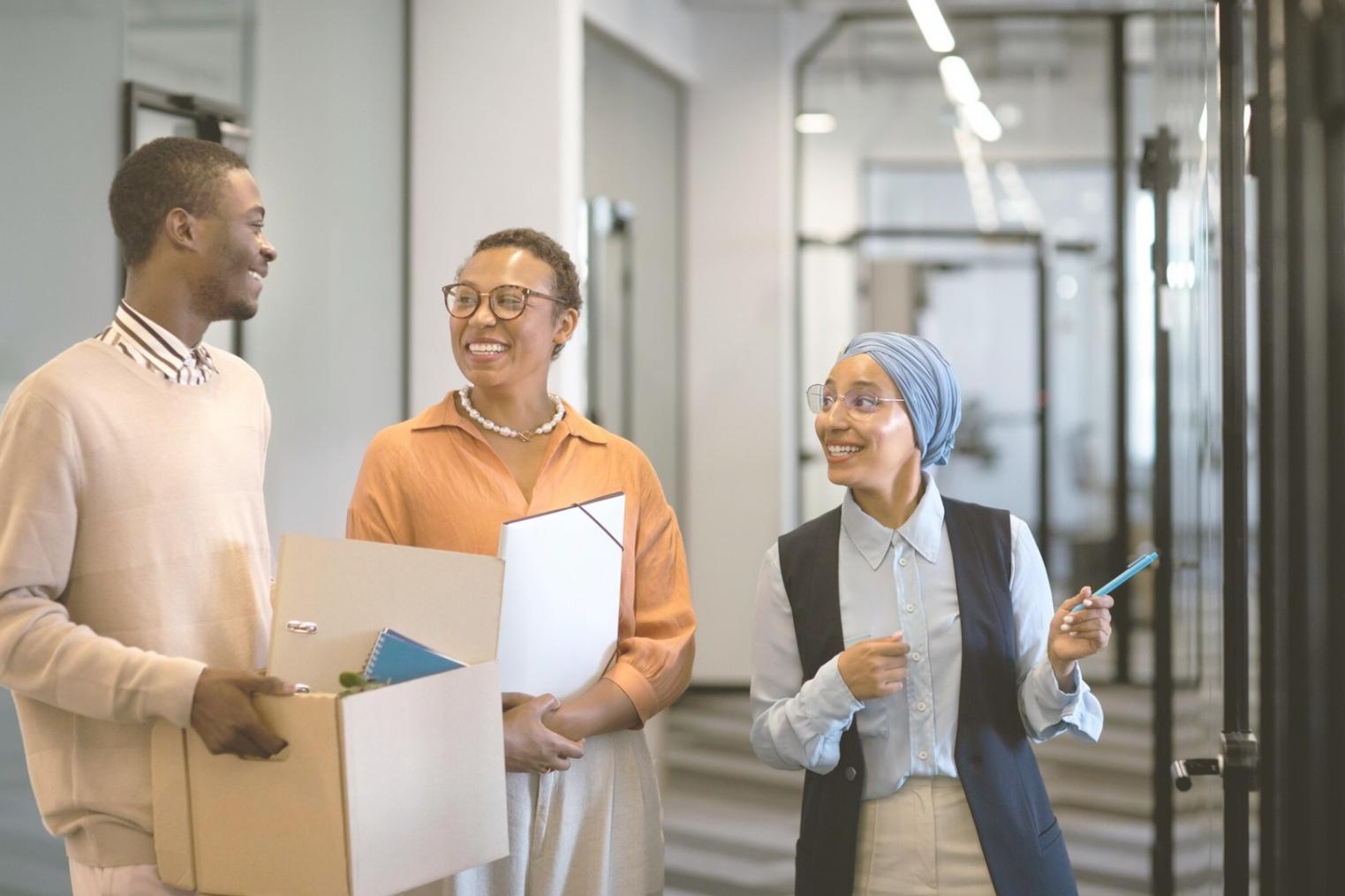 Spazio condiviso per riunioni e brainstorming